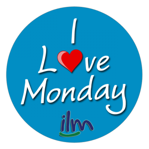 I Love Monday Pin